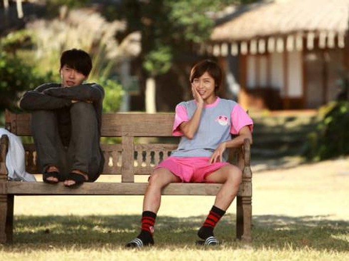 Hyun Bin dan Ha Ji Won dalam Secret Garden/Foto: allkpop.com