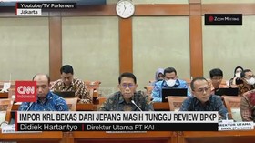 VIDEO: Impor KRL Bekas Dari Jepang Masih Tunggu Review BPKP