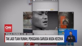 VIDEO: Penggawa 'Garuda Muda' Kecewa Indonesia Batal Jadi Tuan Rumah
