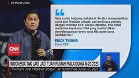 VIDEO: Perjalanan Indonesia Batal Jadi Tuan Rumah Piala Dunia U-20