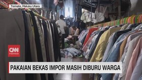 VIDEO: Pakaian Bekas Impor Masih Diburu Warga