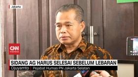 VIDEO: Sidang AG Harus Selesai Sebelum Lebaran