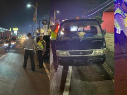 Mobil Pikap Tabrak Pejalan Kaki hingga Tewas di Jalan Gatsu Timur