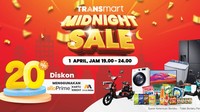 Transmart Midnight Sale Malam Ini, Jangan Lewatkan Diskon Kebutuhan Lebaran Bun