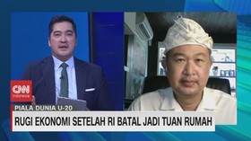 VIDEO: Rugi Ekonomi Setelah RI Batal Jadi Tuan Rumah