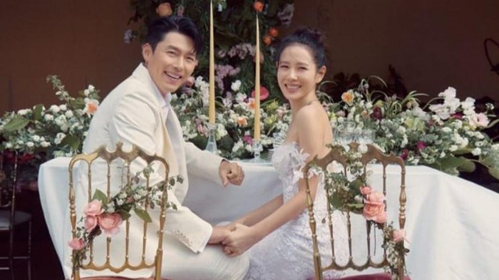 Rayakan Anniversary Pernikahan Pertama, Son Ye Jin Unggah Foto dengan Hyun Bin
