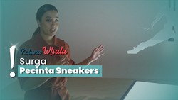 img-title Pameran Pecinta Sneaker 'Sneakertopia' di Art Science Museum Singapura