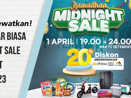 Jangan Lewatkan! Diskon Luar Biasa di Midnight Sale Transmart 1 April 2023