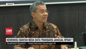 VIDEO: Kemenkeu Bantah Beda Data Transaksi Janggal Rp349 T