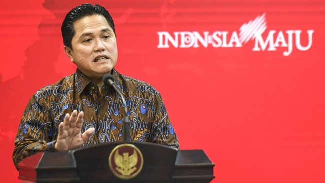 Erick Thohir Minta Izin Jokowi Dampingi Timnas U-22 di SEA Games