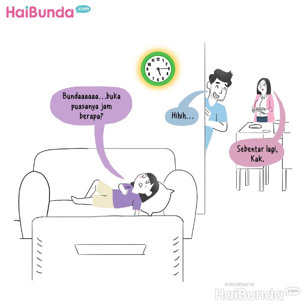 Komik Sabtu: Jelang Bedug Cobaan Makin Berat, Bun