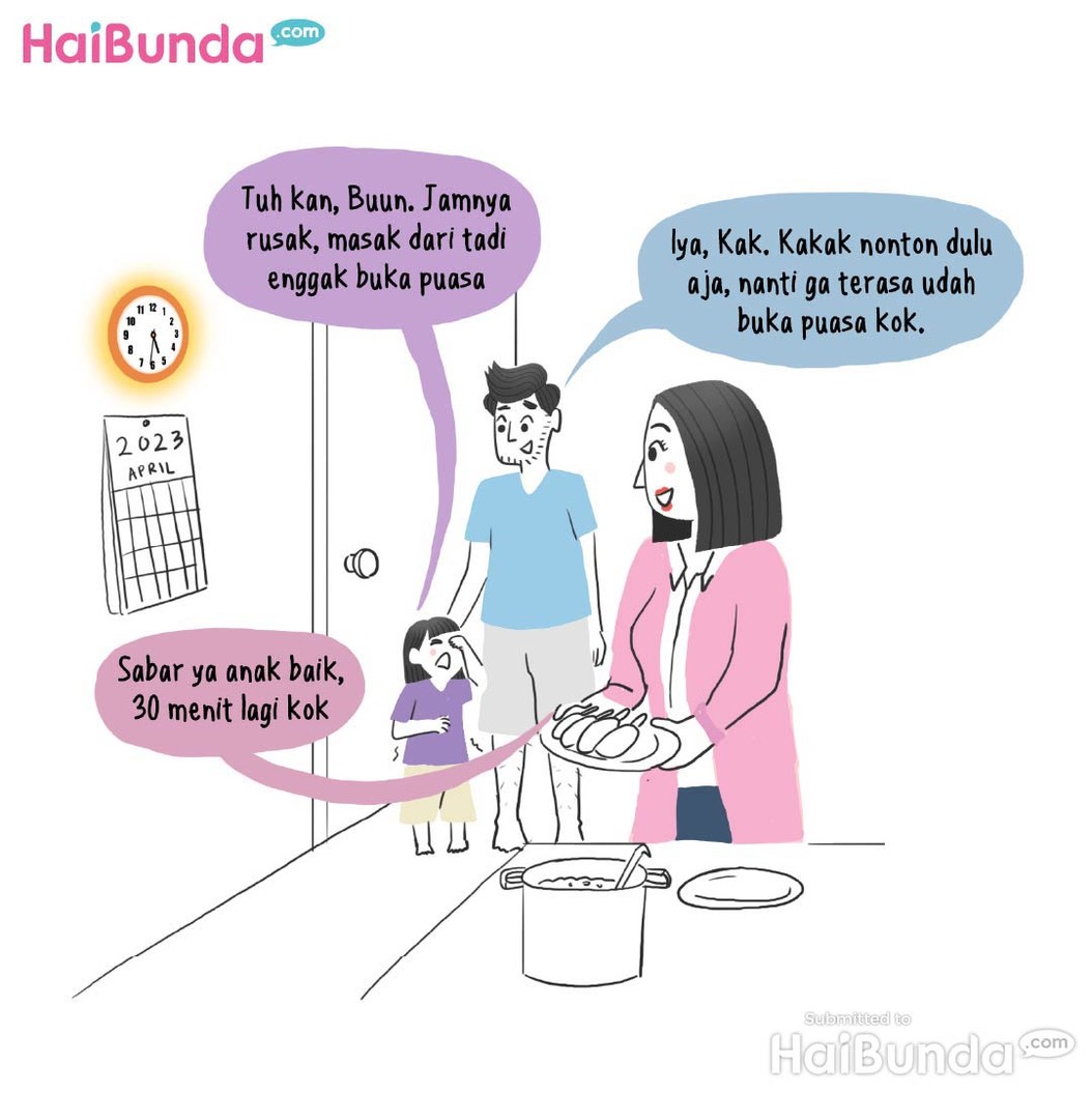Komik Sabtu: Jelang Bedug Cobaan Makin Berat, Bun