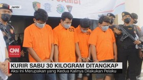 VIDEO: Kurir Sabu 30 Kg Ditangkap