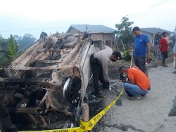 2 Pencuri Lembu Tewas Dihajar Warga di Deli Serdang, Mobil Dibakar