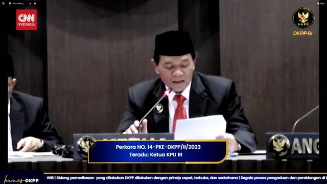 VIDEO: DKPP Nyatakan Ketua KPU Langgar Kode Etik