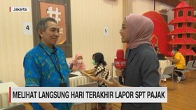 VIDEO: Melihat Langsung Hari Terakhir Lapor SPT Pajak