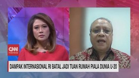 VIDEO: Dampak Internasional RI Batal Jadi Tuan Rumah Piala Dunia U-20