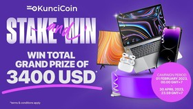 KunciCoin Luncurkan Stake and Win, Total Hadiah Hingga Ribuan Dolar