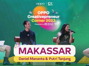 OPPO Creativepreneur Corner 2023 Powered by BNI - Daniel Mananta & Putri Tanjung