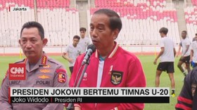 VIDEO: Presiden Jokowi Bertemu Timnas U-20