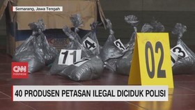 VIDEO: 40 Produsen Petasan Ilegal Diciduk Polisi