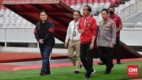 Jokowi ke Timnas Indonesia U-20: Saya Sudah Berusaha Sekuat Tenaga