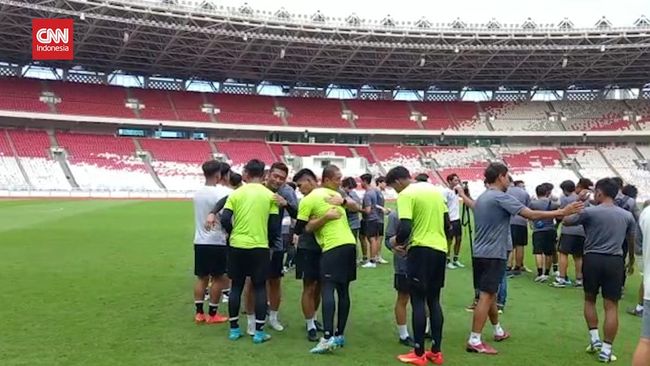 Momen Haru Pembubaran Timnas Indonesia U-20 di GBK