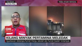 VIDEO: Kondisi Terkini Kilang Minyak Dumai Riau Yang Meledak