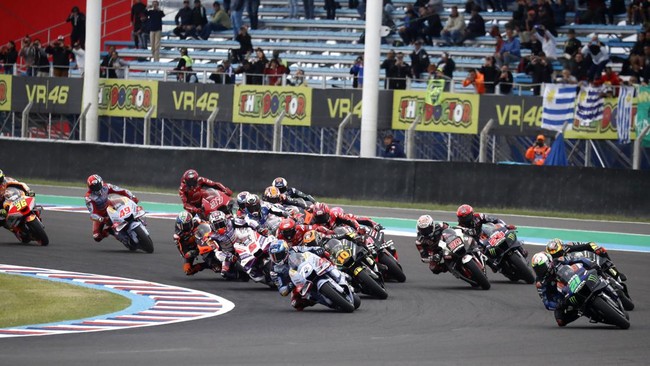 Balapan Sprint Race MotoGP Amerika Serikat 2023 akan digelar pada Minggu (16/4) dini hari. Berikut jadwal Sprint Race MotoGP Amerika 2023.