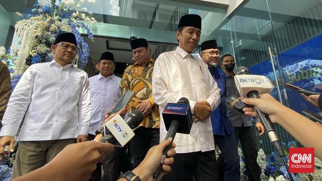 Jokowi Awaits Reshuffle After Meeting with Five Ketum of Political Parties