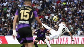 Hasil Liga Spanyol: Madrid Bantai Valladolid 6-0, Benzema Hattrick