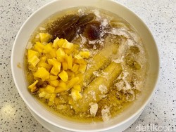 Sultan! Es Kolak Pisang Chef Yongki dengan Nangka dan Sumsum Hijau