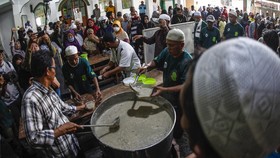 FOTO: Bubur-bubur di Bulan Ramadhan