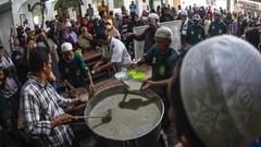 FOTO: Bubur-bubur di Bulan Ramadhan