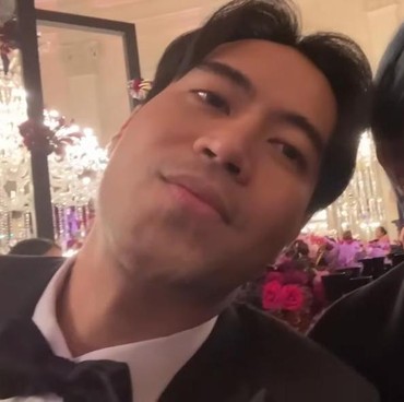 Vidi Aldiano Pamer Buka Puasa di Resepsi Kevin Sanjaya-Valencia Tanoe