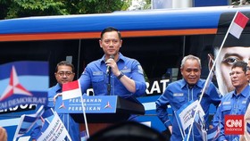 Pidato AHY Kritik Jokowi: Ekonomi Tumbuh Rendah, Utang Meroket