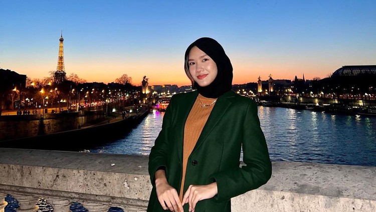 Anindya Zahra Nugrahningrum, siswi SMA di Bantul yang diterima di 4 kampus luar negeri.