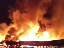 Pasar Tatelu di Minahasa Utara Kebakaran Malam Ini!