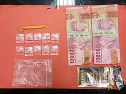 Petani di Sigi Sulteng Nyambi Jual Narkoba Ditangkap, 13 Saset Sabu Disita