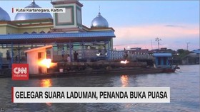 VIDEOI: Gelegar Suara Laduman, Penanda Buka Puasa