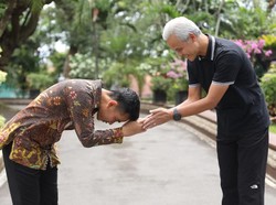 Sungkem ke Ganjar, Gibran Terima Kasih Diberi Arahan