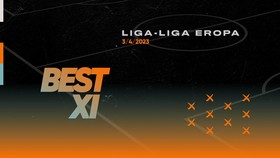 INFOGRAFIS: Best 11 Eropa, Duet Lewandowski dan Benzema