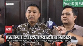 Mario dan Shane Akan Jadi Saksi di Sidang AG