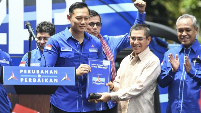 Partai Demokrat menyatakan telah menyerahkan kontra memori ke PTUN merespons peninjauan kembali (PK) yang diajukan Moeldoko.