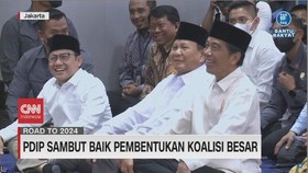 VIDEO: PDIP Sambut Baik Pembentukan Koalisi Besar