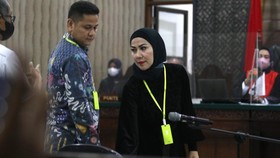 Venna Melinda Lega Usai Beri Kesaksian di Sidang KDRT Ferry Irawan