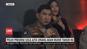 VIDEO: Polri Prediksi 123,8 Juta Orang Akan Mudik Tahun Ini