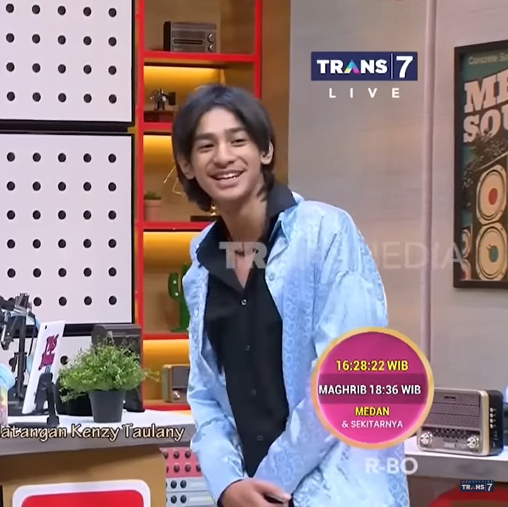 <p>Arkenzy Salmansyah Taulany adalah anak kedua Andre Taulany yang lahir pada 19 Januari 2009, Bunda. (Foto: YouTube TRANS7 OFFICIAL)</p>