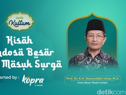 detikKultum Nasaruddin Umar: Kisah Seorang Pendosa Besar yang Jadi Ahli Surga