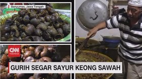 VIDEO: Gurih Segar Sayur Keong Sawah